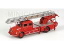 MINICHAMPS 439140072 MAGIRUS DEUTZ S 6500 DREHLEITER DL30 FEUERWEHR ZAGREB 1956 Modellino
