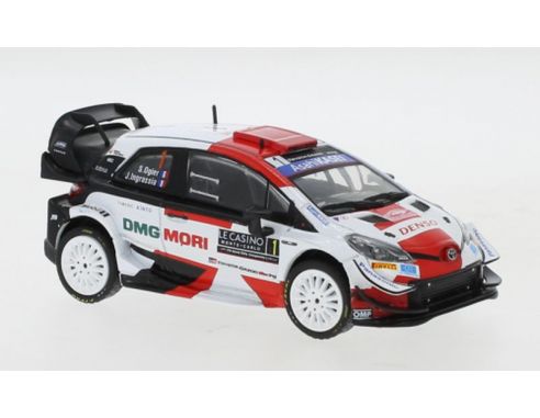 IXO MODEL RAM781 TOYOTA YARIS WRC N.1 RALLY MONTE CARLO 2021 OGIER/INGRASSIA 1:43 Modellino