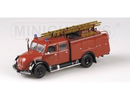 Minichamps PM439141070 MAGIRUS S 6500 FIRE ENGINE 1:43 Modellino