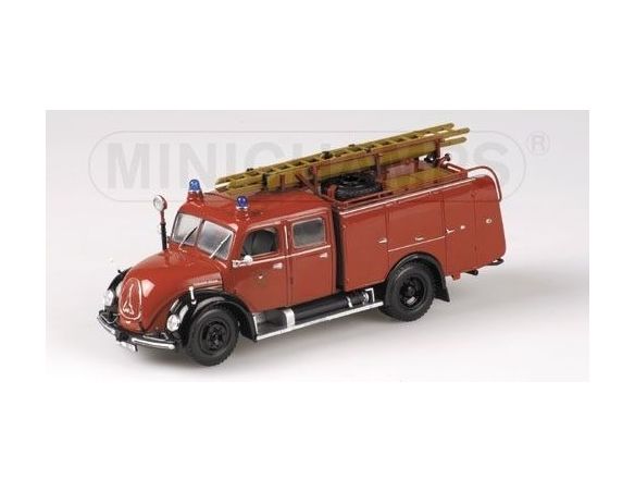 Minichamps PM439141070 MAGIRUS S 6500 FIRE ENGINE 1:43 Modellino