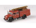 Minichamps PM439141070 MAGIRUS S 6500 FIRE ENGINE 1:43 Modellino