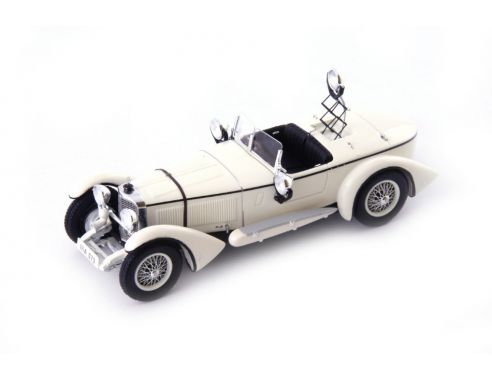 AUTOCULT ATC01016 MERCEDES 680 S TIGERJADGWAGEN 1928 WHITE 1:43 Modellino