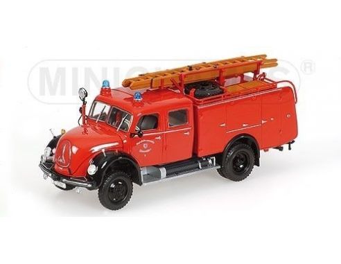 Minichamps PM439141074 MAGIRUS DEUTZ MERKUR FIRE ENG.1:43 Modellino