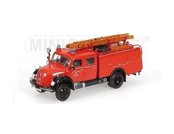 Minichamps PM439141074 MAGIRUS DEUTZ MERKUR FIRE ENG.1:43 Modellino