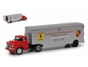 SCHUCO SH9134 RENNTRANSPORTER RACING FERRARI JOHN EDGAR ENT 1:43 Modellino