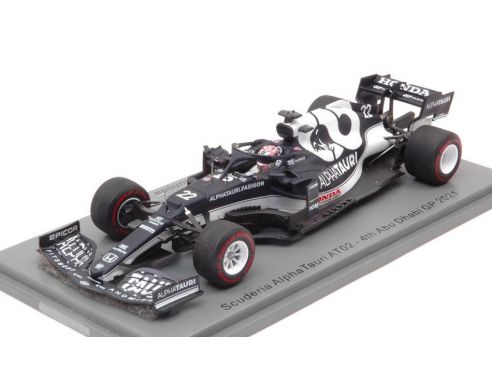 SPARK MODEL S7853 ALPHA TAURI AT02 YUKI TSUNODA 2021 N.22 4th ABU DHABI GP 1:43 Modellino