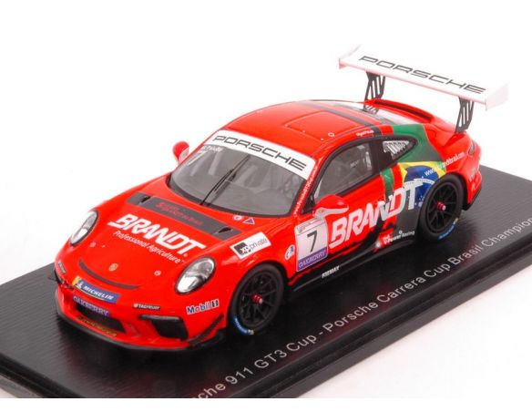 SPARK MODEL S8499 PORSCHE 911 GT3 N.7 CHAMPION 2020 MIGUEL PALUDO 1:43 Modellino
