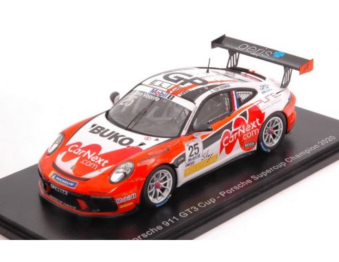 SPARK MODEL S8506 PORSCHE 911 GT3 N.23 SUPERCUP CHAMPION 2020 LARRY TEN VOORDE 1:43 Modellino