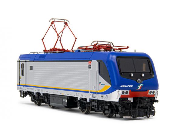 LIMA HL2661 FS TRENITALIA E 464 GREY BLUE DPR  LIVERY EP.VI 1:87 Modellino