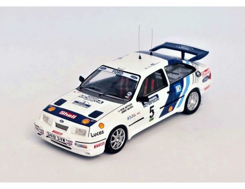 TROFEU TFRRNZ10 FORD SIERRA RS COSWORTH N.5 RALLY OF NEW ZEALAND 1989 MCRAE/ARTHUR 1:43 Modellino