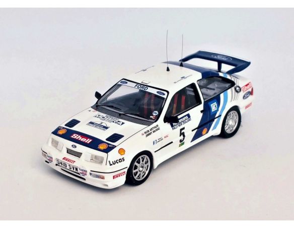 TROFEU TFRRNZ10 FORD SIERRA RS COSWORTH N.5 RALLY OF NEW ZEALAND 1989 MCRAE/ARTHUR 1:43 Modellino