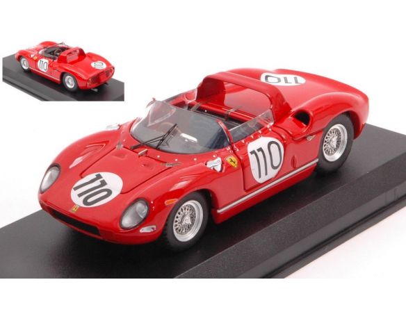 ART MODEL AM0126-2 FERRARI 250 P N.110 WINNER 1000 KM NURBURGR. 1963 SURTEES-MAIRESSE 1:43 Modellino