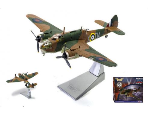 CORGI AA28901 BRISTOL BEAUFORT MK1 KENNET CAMPBELL RAF SQUADRON 6th APRIL 1941 1:72 Modellino
