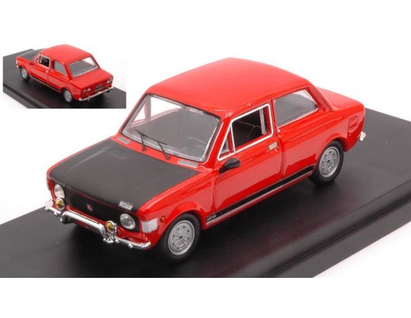 RIO RI4669 FIAT 128 RALLY 1971 ROSSO ARANCIO 171 1:43 Modellino