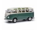 SCHUCO SH0378 VW T1b SAMBA GREEN/WHITE 1:18 Modellino