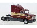 IXO MODEL TR108 FORD AEROMAX 1990 DARK RED/BEIGE 1:43 Modellino