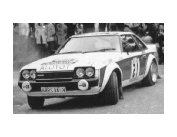 IXO MODEL RAC359B TOYOTA CELICA 2000 GT N.15 RALLY PORTUGAL 1980 THERIER/VIAL 1:43 Modellino