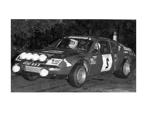 IXO MODEL RAC365B-LQ ALPINE A310 N.2 TOUR DE CORSE 1976ANDRUET/BICHE 1:43 Modellino