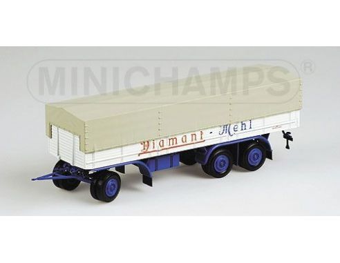 MINICHAMPS 439161094 KAESSBOHRER 3-AXLE CANVAS DIAMENT MEHL Modellino