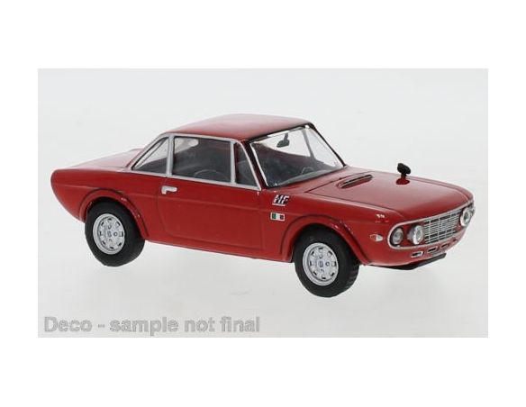 IXO MODEL CLC397N LANCIA FULVIA COUPE 1.6 HF 1969 RED 1:43 Modellino