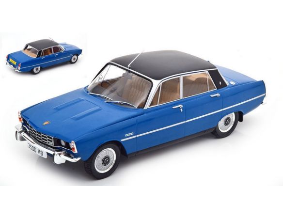 MODELCARGROUP MCG18289 ROVER 3500 (P6) BLUE MATT/BLACK 1:18 Modellino