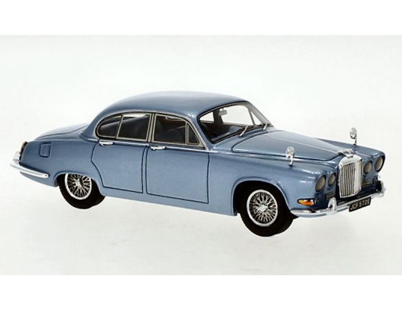 NEO SCALE MODELS NEO49572 JAGUAR 420 1967 MET.BLUE 1:43 Modellino