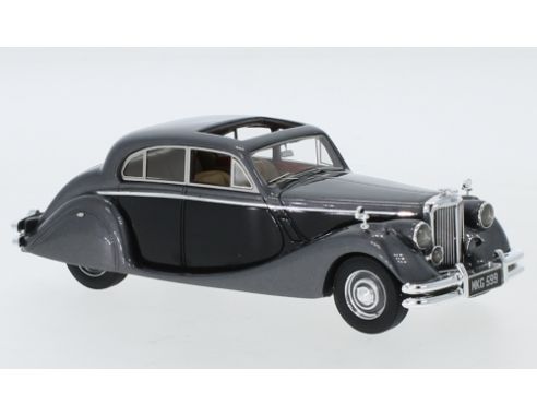 NEO SCALE MODELS NEO49599 JAGUAR MK V 1950 MET.GREY-BLACK 1:43 Modellino