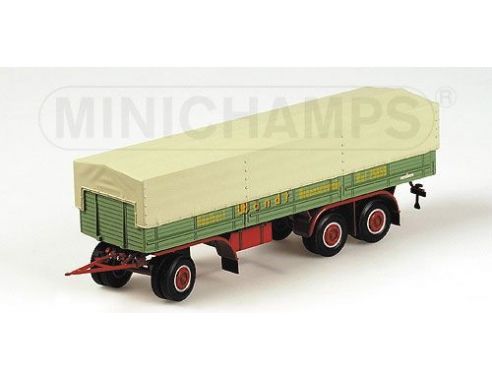 Minichamps 439161095 KAESSBOHRER 3-AXLE CANVAS WANDT CAMION FURGONI BUS SCALA 1/43