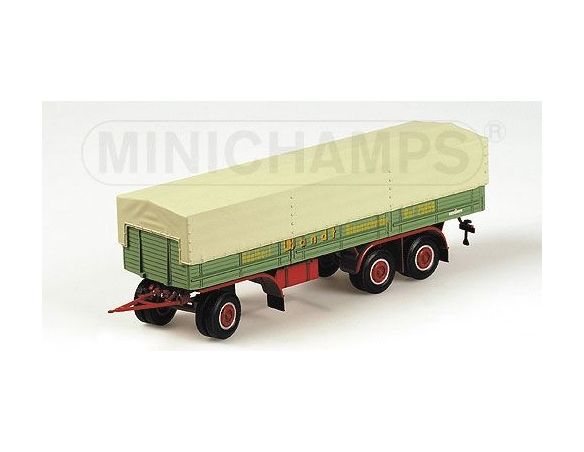 Minichamps 439161095 KAESSBOHRER 3-AXLE CANVAS WANDT CAMION FURGONI BUS SCALA 1/43