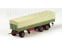 Minichamps 439161095 KAESSBOHRER 3-AXLE CANVAS WANDT CAMION FURGONI BUS SCALA 1/43