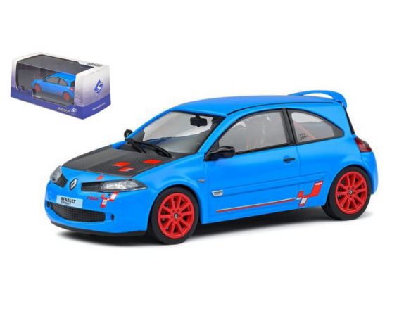 SOLIDO SL4310202 RENAULT MEGANE R26R 2009 BLUE 1:43 Modellino