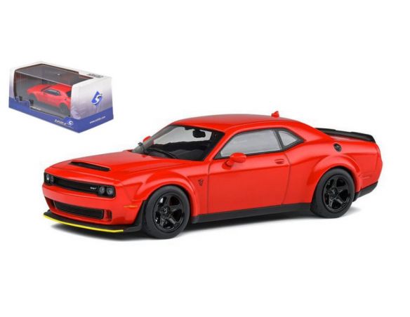 SOLIDO SL4310301 DODGE CHALLENGER 2018 DEMON RED 1:43 Modellino
