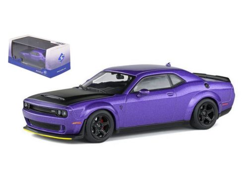 SOLIDO SL4310302 DODGE CHALLENGER 2018 DEMON VIOLET 1:43 Modellino