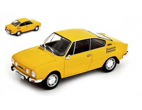WHITEBOX WB124098 SKODA 110R YELLOW 1:24 Modellino