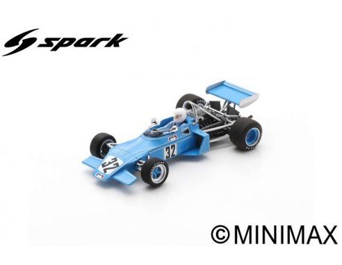 SPARK MODEL SF241 BRABHAM BT38 N.32 WINNER HOCKENHEIM F2 1972 J.P.JAUSSAUD 1:43 Modellino