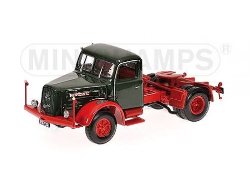 MINICHAMPS 439171090 HENSCHEL HS 140 S 1954 GREEN & RED Modellino