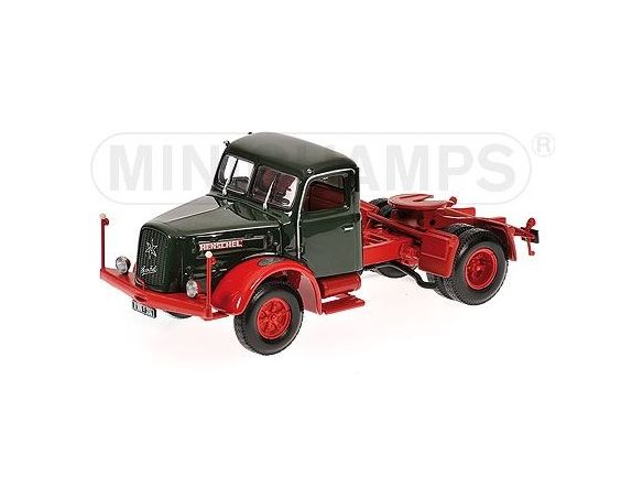 MINICHAMPS 439171090 HENSCHEL HS 140 S 1954 GREEN & RED Modellino