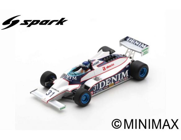 SPARK MODEL S7253 OSELLA FA1B MIGUEL ANGEL GUERRA 1981 N.31 SAN MARINO GP 1:43 Modellino