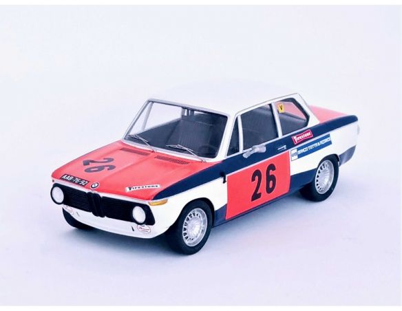 TROFEU TFRRAC28 BMW 2002 4th VILA REAL 1972 MARIO DE FIGUEUREDO 1:43 Modellino