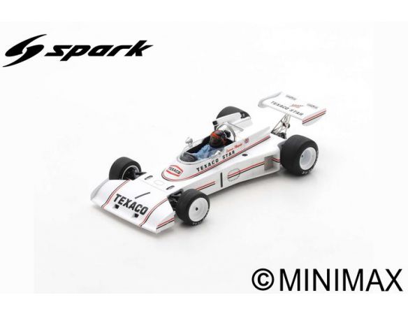 SPARK MODEL S7302 LOTUS 74 EMERSON FITTIPALDI 1973 N.11 GREAT BRITAIN GP 1:43 Modellino