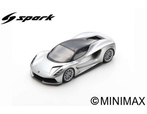 SPARK MODEL S8218 LOTUS EVIJA 2020 SILVER 1:43 Modellino