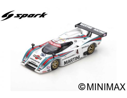 SPARK MODEL SB228 LANCIA LC2 N.4 4th 1000 KM SPA 1985 R.PATRESE-A.NANNINI-M.BALDI 1:43 Modellino