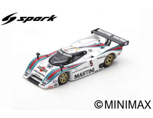 SPARK MODEL SB231 LANCIA LC2 N.5 WINNER 1000 KM SPA 1985 M.BALDI-B.WOLLEK-R.PATRESE 1:43 Modellino