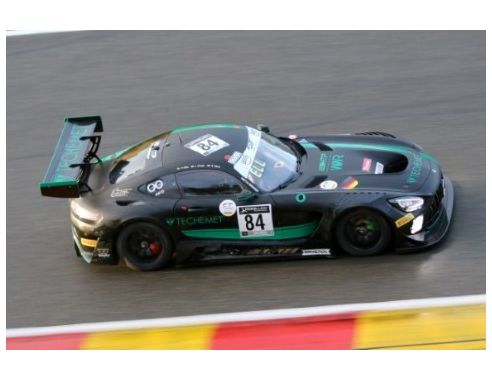 SPARK MODEL SB385 MERCEDES GT3 N.84 2nd SILVER CUP 24 H SPA 2020 DONTJE-WARD-ELLIS 1:43 Modellino