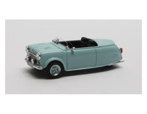 MATRIX SCALE MODELS MXMM430011 MENGERS MINI 3 WP III MPI 3 WHEELER GREEN 1:43 Modellino