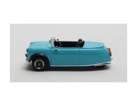 MATRIX SCALE MODELS MXMM430012 MENGERS MINI 3 WP III MPI 3 WHEELER BLUE 1:43 Modellino