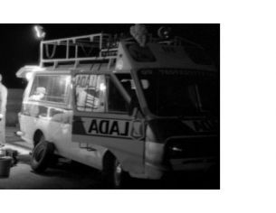 IXO MODEL RAC372X RAF 2203 LATIVA RALLY SERVICEASSISTANCE WITH ROOF RACK AND WHEELS 1:43 Modellino