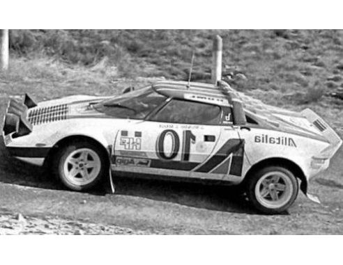 IXO MODEL RAC380A LANCIA STRATOS HF N.10 ALITALIA MONTE CARLO RALLY 1976 MUNARI/MAIGA 1:43 Modellino