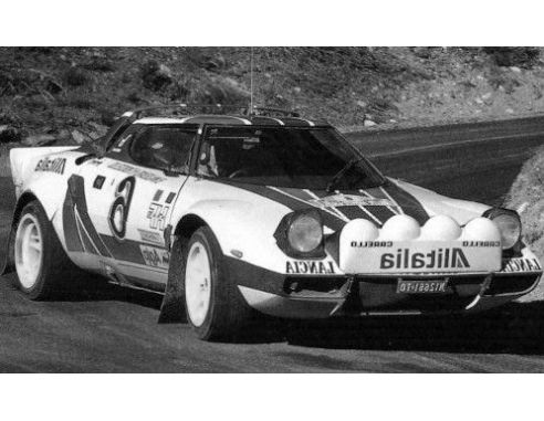 IXO MODEL RAC380B LANCIA STRATOS HF N.6 ALITALIA MONTE CARLO RALLY 1976 WALDEG./THORS.1:43 Modellino
