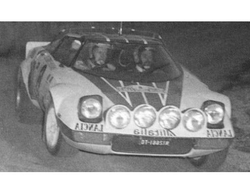 IXO MODEL RAC380C LANCIA STRATOS HF N.8 ALIT.MONTE CARLO RALLY 1976 PINTO/BERNACCHINI 1:43 Modellino